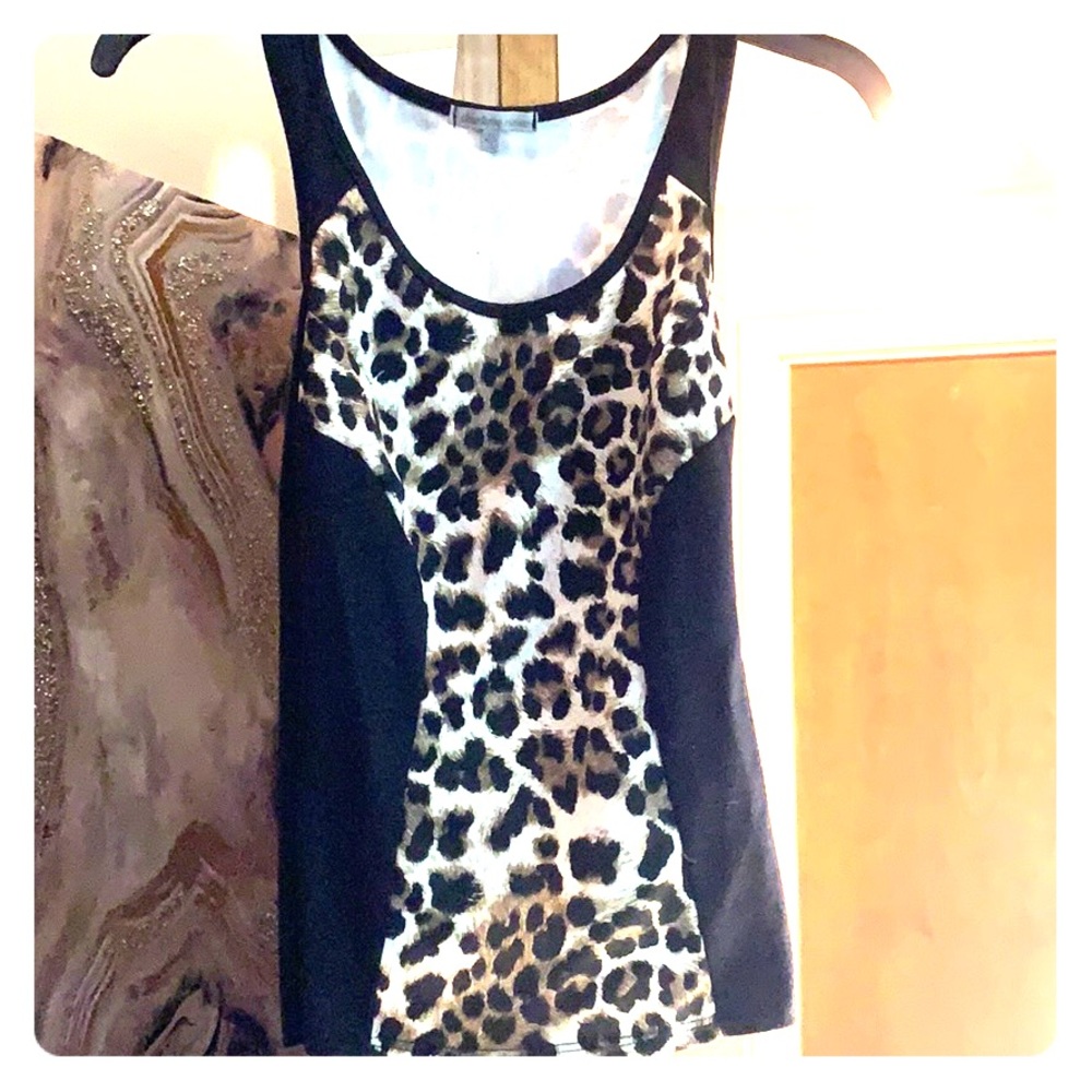 Cheetah tank top